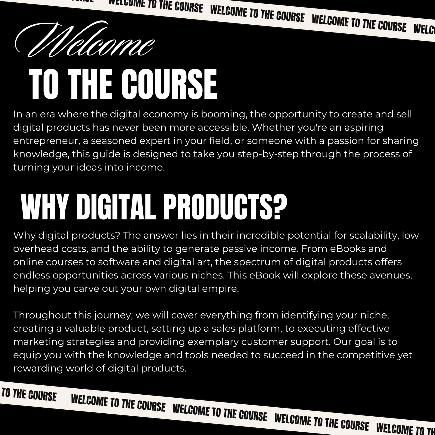 Create & Sell Digital Products Ebook