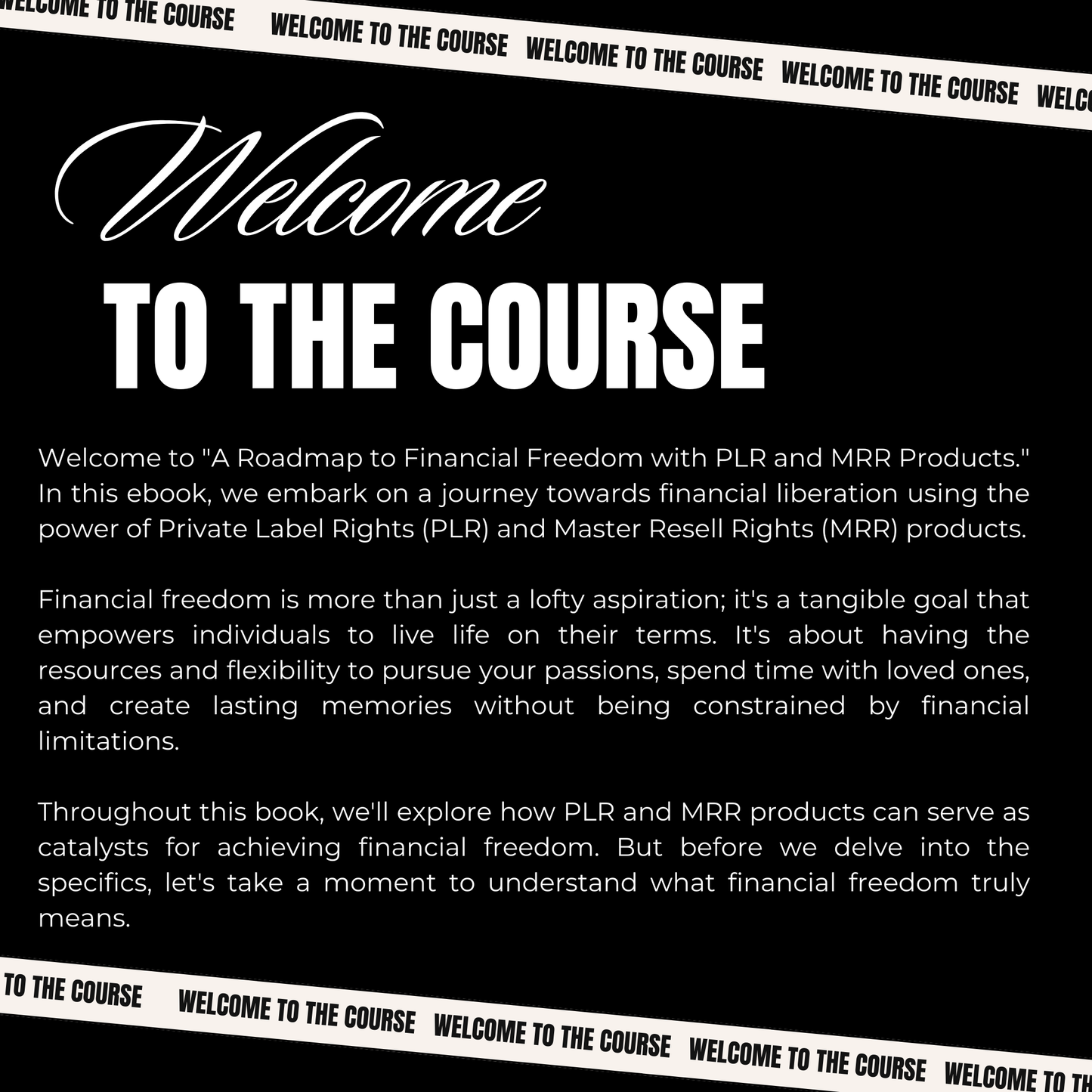 Roadmap to Financial Freedom Ebook