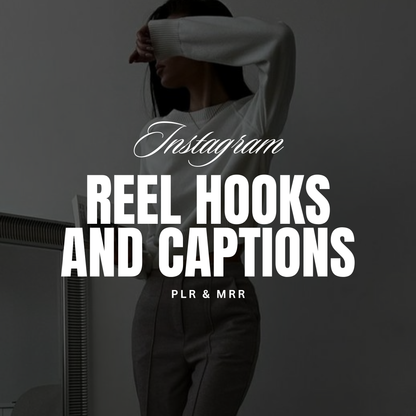 Reels, Hooks & Captions Ebook