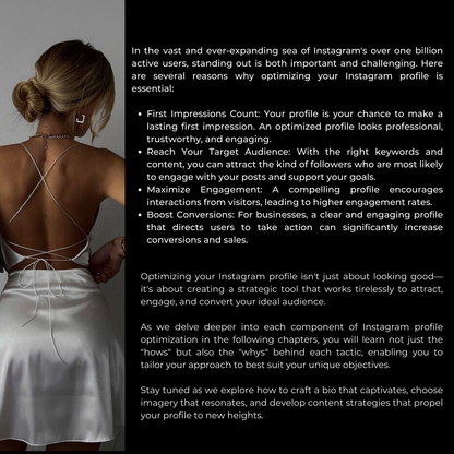 Instagram Profile Optimization Ebook